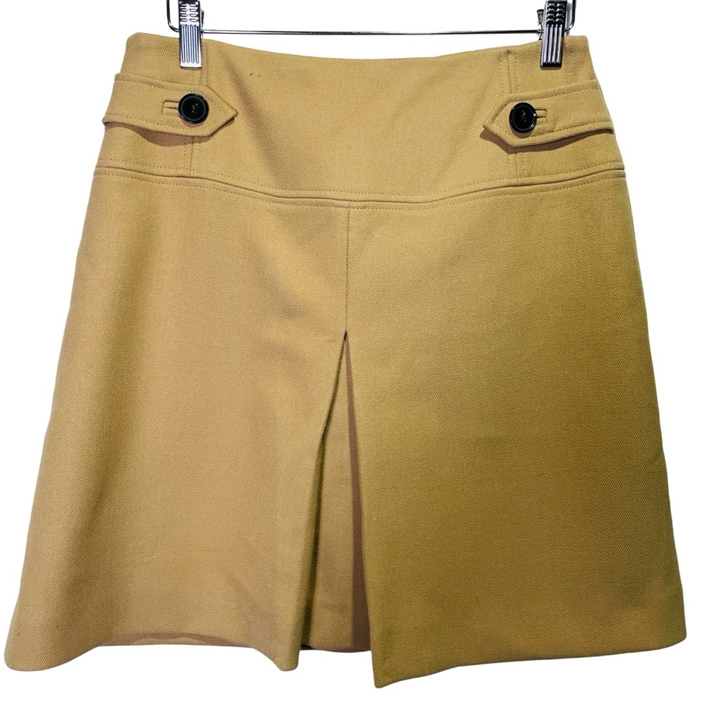 Hobbs Mini Skirt in Tan, Size US 6